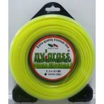 Nylgrass 6 Köşe Sarı 3,3 mm 43 mt Misina