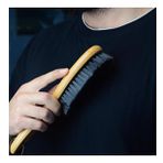 NYN Naturel Renk Ahşap 25 cm Elbise Ayakkabı Fırçası