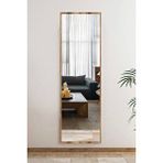 Nysamo 120 cm Ceviz Düz Duvar Aynası