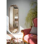 Nysamo 150 cm Ceviz Oval Duvar Aynası