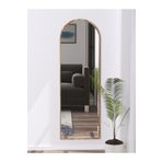 Nysamo 50X150 Cm Ceviz Boy Ayna Antre Koridor Konsol Duvar Salon Banyo Wc Ofis Cocuk Yatak Odasi