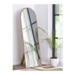 Nysamo Ceviz Ayakli Antre Koridor Duvar Salon Banyo Wc Ofis Cocuk Yatak Odasi Boy Ayna 50X150 Cm