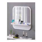 Nysamo Rafli Kare 45 Cm Koridor Dresuar Konsol Duvar Salon Banyo Ofis Cocuk Yatak Oda Rafli Aynasi