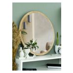 Nysamo Tarz Design 45 Cm Safir Mese Dekoratif Yuvarlak Antre Hol Koridor Salon Banyo Wc Ofis Aynasi
