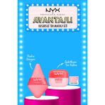 NYX Professional Makeup 02 Cheeky Cherry Wonder Snatch Pudra Süngeri ve Sabitleyici Toz Pudra Özellikli