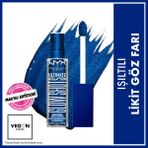 Nyx Professional Makeup 21 Blueberry Bank Ultimate Glow Shots Işıltılı Likit Göz Farı