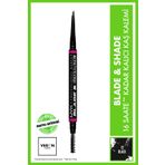 NYX Professional Makeup Blade N Shade Kaş Kalemi - 12 Black