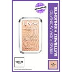 Nyx Professional Makeup Buttermelt 10 Glaze It Butta Highlighter Kremsi Pudra Aydınlatıcı