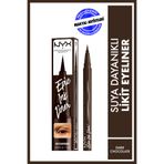 NYX Professional Makeup Epic Ink Liner - Dark Chocolate - Kahverengi Eyeliner