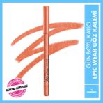NYX Professional Makeup Epic Wear Su Geçirmez ve Uzun Süre Kalıcı Turuncu Göz Kalemi Orange Zest – Kolay Sürüm