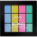 Nyx Professional Makeup Göz Farı Paleti - Ultımate Multı Finish Shadow Palette Electric 800897096465