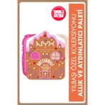 NYX Professional Makeup Holiday Özel Koleksiyonu Buttermelt Allık Face Palette – Light Medium