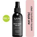 NYX Professional Makeup Makyaj Sabitleme Spreyi 60 ml Mat Bitiş Vegan Kuru Ciltler İçin