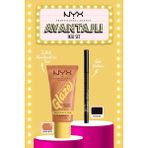 NYX Professional Makeup NYX Buttermelt Glaze SPF 30 Cashew Butta ve Epic Wear Liner Pitch Black Uzun Süre Kalıcı Işıltılı Göz Makyajı