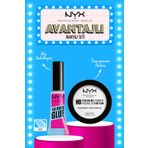 NYX Professional Makeup The Brow Glue Instant Brow Styler - Şeffaf Kaş Sabitleyici Maskara & High Definition Mini Pudra