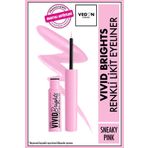 Nyx Professional Makeup Vivid Brights Sneaky Pink Likit Eyeliner