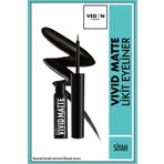 Nyx Professional Makeup Vivid Matte Siyah Likit Eyeliner