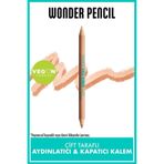 NYX PROFESSIONAL MAKEUP Wonder Pencil Çift Taraflı Aydınlatıcı & Kapatıcı Kalem - Warm Deep Warm Deep