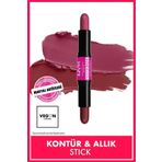 Nyx Professional Makeup Wonder Stick Çift Taraflı Stick Deep Magenta and Ginger Krem Allık
