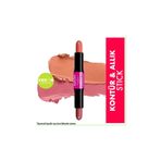 Nyx Professional Makeup Wonder Stick Çift Taraflı Stick Honey Orange and Rose Krem Allık