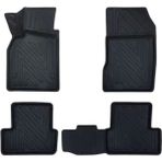 N&Z SHINE Renault Megane 3 Station Wagon 2009-2016 Araca Özel 5d Havuzlu Paspas Seti - Siyah