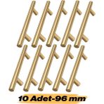 Nzb (10 Adet) Soft Altın Metal Mobilya Mutfak Dolap Çekmece Dolabı Kulbu Kulpu Kulpları 96MM