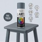 Nzb Antrasit Gri Sprey Boya Metal Ahşap Taş Plastik ve Cam Yüzeylere Uygun Spray Boya 400 ml RAL7031 - 1 Adet