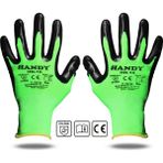 Nzb Handy Hn-16 Nitril Kaplama Iş Eldiveni Sanayi Inşaat Usta Eldiven 10/xl (1 Çift)