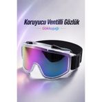 NZB Iş Güvenlik Gözlüğü Kaynak Koruyucu Ventilli