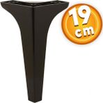 NZB Lüks Mobilya Kanepe Sehpa TV Ünitesi Koltuk Ayağı 19 cm Siyah Baza Ayak