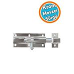 Nzb Metal Kapı Sürgüsü Krom Mavzer Sürgü Sürgülü Kilit 25X70 mm Kapı Pencere Emniyet Kilidi