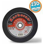 Nzb Metal Kesici Taş Disk Taşlama Spiral Demir Kesme Diski 230X1.9X22.23 mm