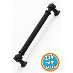 Nzb Metal Kulp Kapak Kulpu Dayanıklı Mobilya Çekmece Dolap Kulpları 224 mm Siyah Renk