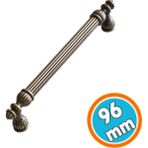 Nzb Metal Mobilya Kulp Dolap Çekmece Kapak Mutfak Kulpları Kulbu Dolabı Kulpu Metal 96 mm Antik Sarı