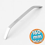 Nzb Mobilya Çekmece Mutfak Dolabı Dolap Kulpları Kulbu Kulpu Krom Gümüş Metal Kulp 160 Mm - 16 Cm