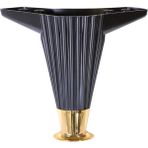Nzb Mobilya Kanepe Masa Sehpa Ayağı Baza Ayak Siyah 12 cm (4 Adet) - 120 mm