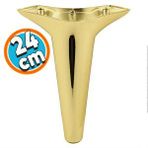 Nzb Mobilya Kanepe Sehpa Puf Tv Ünitesi Baza Koltuk Ayağı Gold Altın Renk 24 cm Ayak