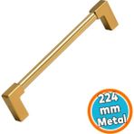 Nzb Mobilya Kulp Çekmece Dolap Kapak Kolu Kulpu Kulpları Dayanıklı Tasarım 224 mm Bronz Metal