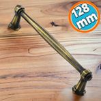 Nzb Mobilya Kulp Mutfak Dolabı Çekmece Dolap Kulpları Kapak Kulpu Kulbu Antik Sarı 128 Mm Metal