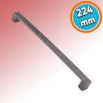 Nzb Mobilya Mutfak Dolabı Çekmece Dolap Kapak Kulpu Kulbu Füme 224 Mm Desenli Metal Kulp