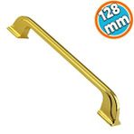 Nzb Mobilya Mutfak Dolabı Çekmece Dolap Kapak Kulpu Kulbu Gold 128 Mm Metal Kulp