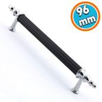 Nzb Mobilya Mutfak Dolabı Çekmece Dolap Kulpları Kapak Kulpu Kulbu Siyah 96 Mm Metal Kulp