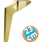 Nzb Mobilya Yükseltici Kanepe Sehpa Tv Ünitesi Koltuk Ayağı 23 cm Gold Altın Baza Ayak