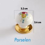 Nzb Porselen Gold Düğme Kulplar Mobilya Mutfak Dolabı Çekmece Dolap Kapak Kulpu Kulbu Altın