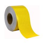Nzb Sarı Reflektörlü Fosforlu Şerit Bant Ikaz Bandı 10 cm (3metre) - 3 m