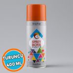 Nzb Sprey Boya Turuncu 400 ml Metal Ahşap Plastik Beton Yüzeylere Uygun Hobi Dekoratif Amaçlı Sprey Boya - 1 Adet