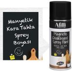 Nzb Sprey Kara Tahta Boyası 400 ml Manyetik Sprey Boya