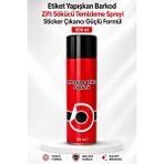 Nzb Sticker Etiket Yapışkan Barkod Zift Sökücü Temizleme Spreyi Sticker Çıkarıcı Güçlü Formül 500 ml - Şeffaf - 1 Adet