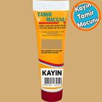 Nzb Tamir Macunu Ahşap Parke Mobilya Dolgu Çatlak Çizik Giderici 200 gr Kullanıma Hazır Macun Kayın
