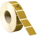Nzb Tüvtürk Onaylı Reflektörlü Fosforlu Bant Ikaz Bandı Kesik 5 cm (Sarı)-5 Metre